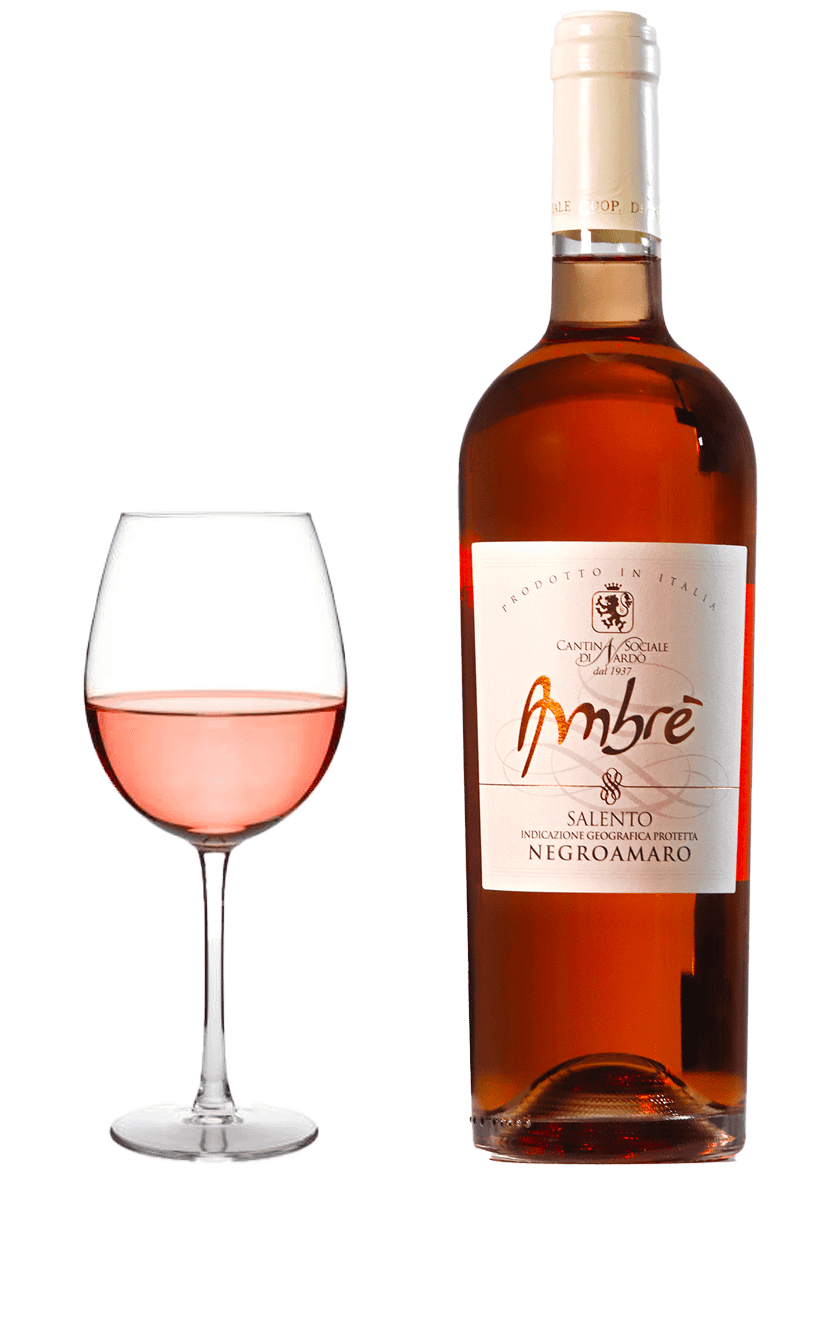 “Ambre'” – Negroamaro – Rosato I.G.P.