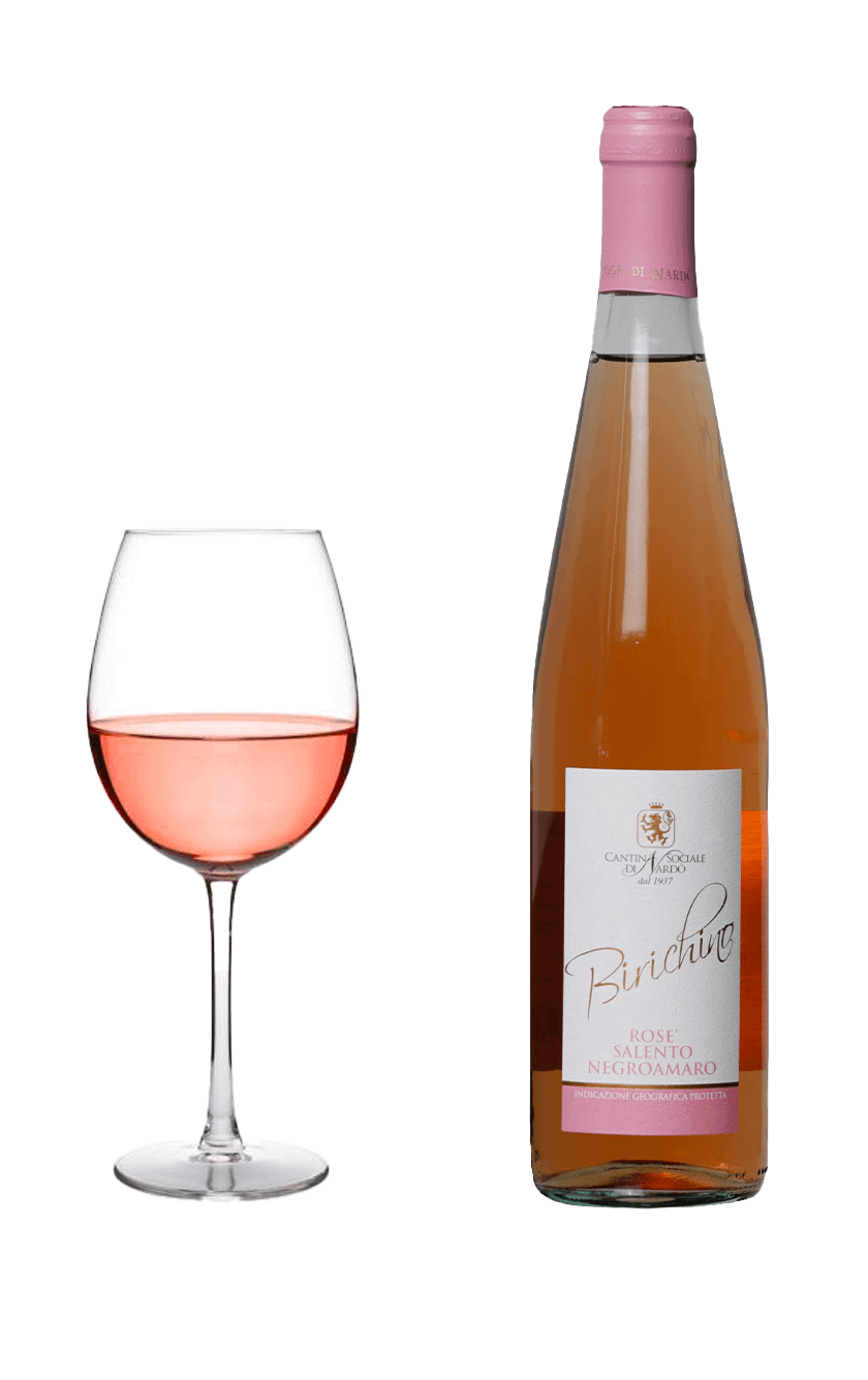 “Birichino Rose'” – Negroamaro – Rosato I.G.P. – Frizzante